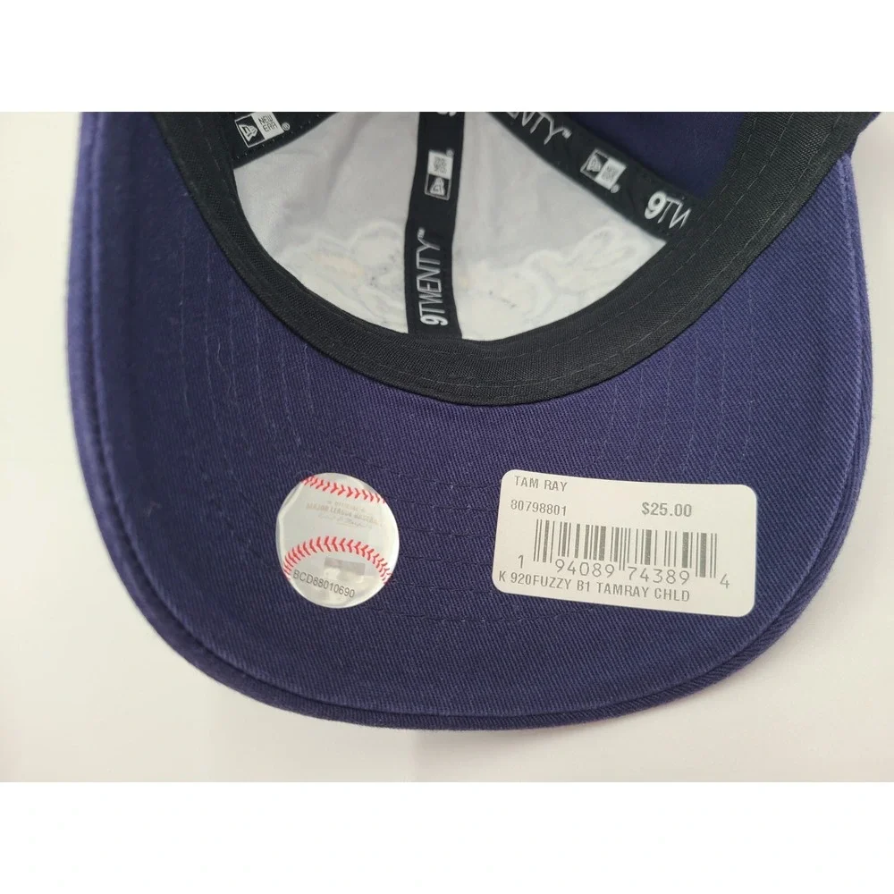 Child Tampa Bay Rays Raymond‎ Mascot New Era 9Twenty Snapback Hat Cap MLB Blue